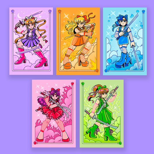 SAILOR MOON - PLANETARY GUARDIANS - PRINTS