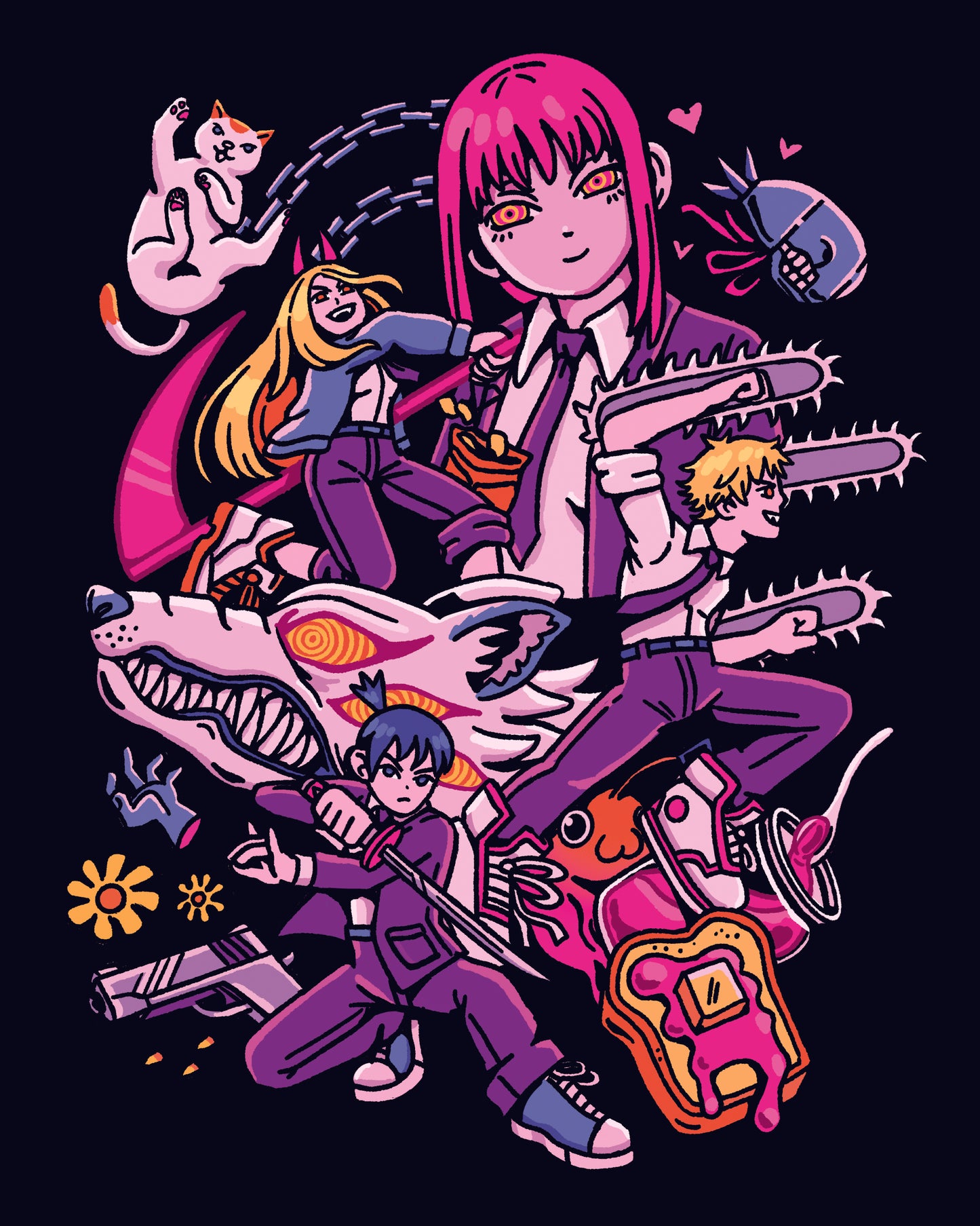 CHAINSAW MAN🩸PRINT