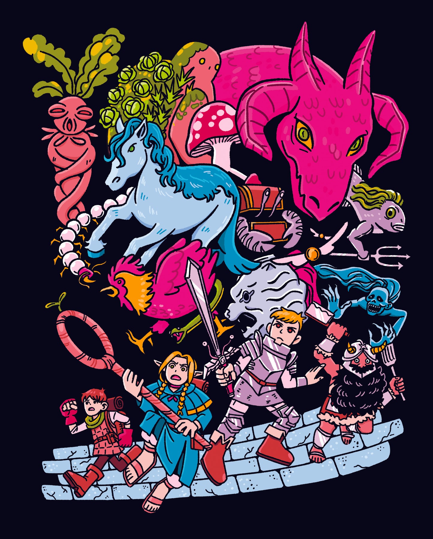 DELICIOUS IN DUNGEON 🍳 PRINT