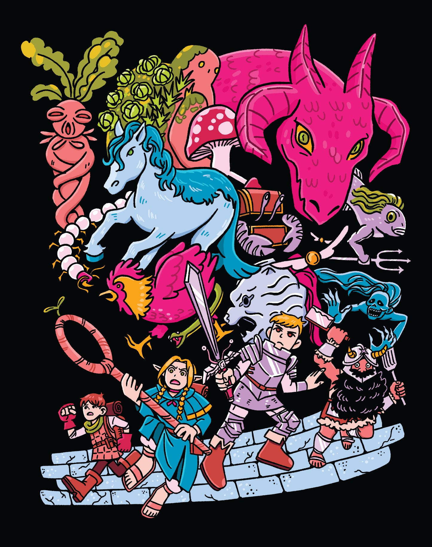 DELICIOUS IN DUNGEON 🍳 PRINT