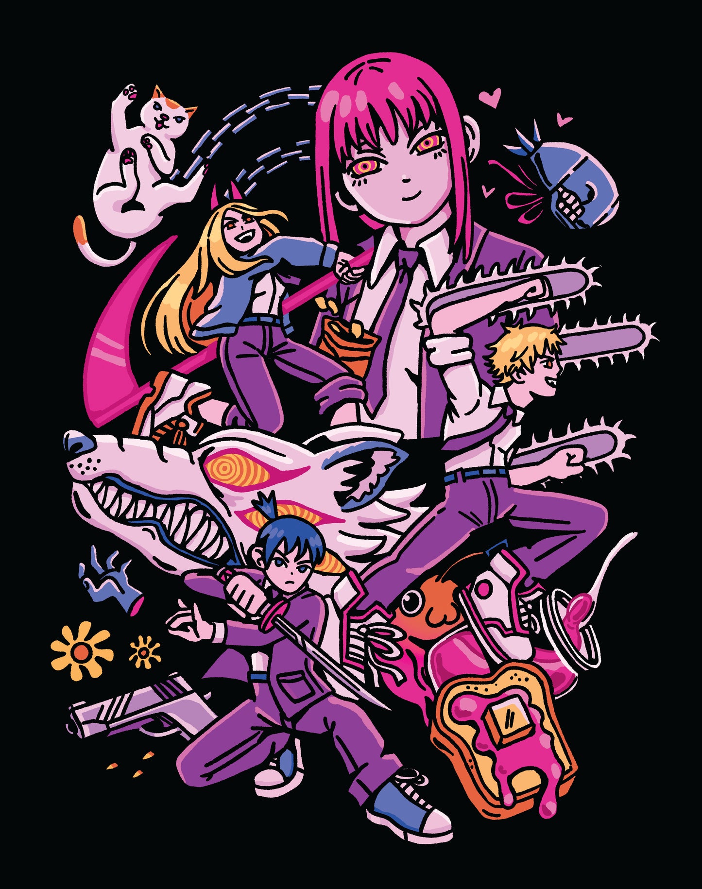 CHAINSAW MAN🩸PRINT