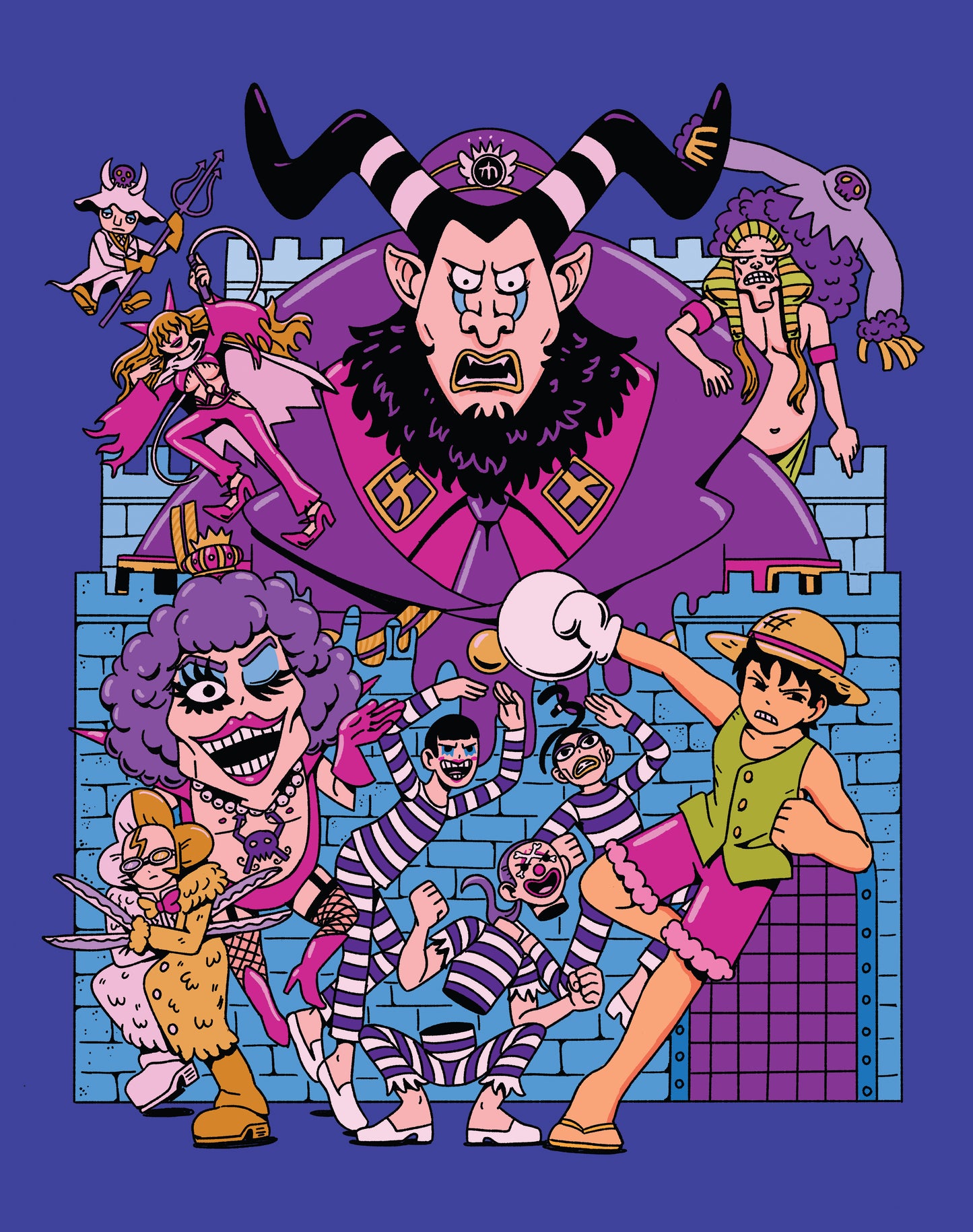 ONE PIECE - IMPEL DOWN ARC - PRINT