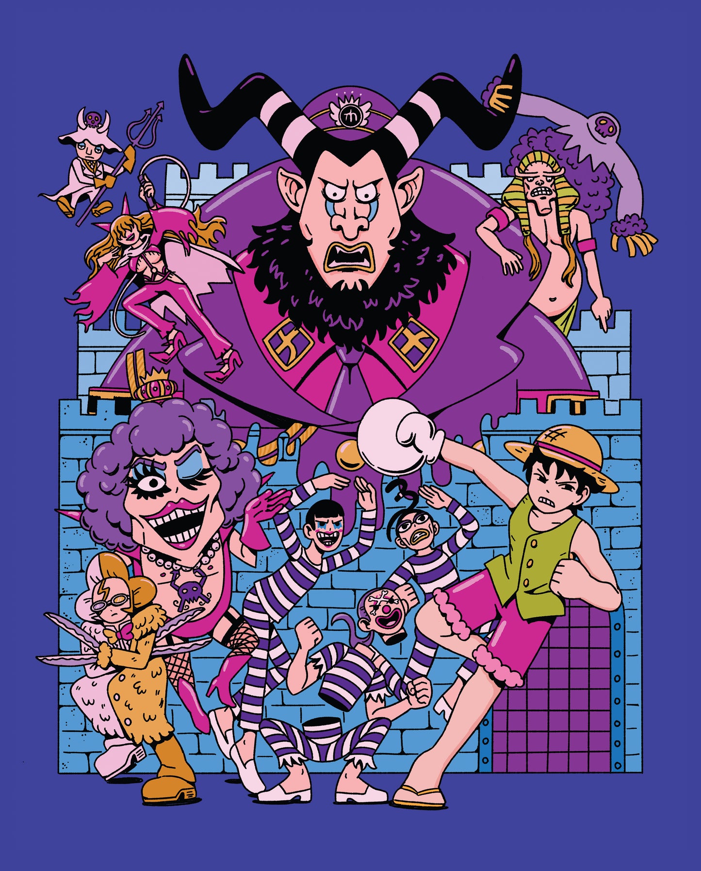 ONE PIECE - IMPEL DOWN ARC - PRINT