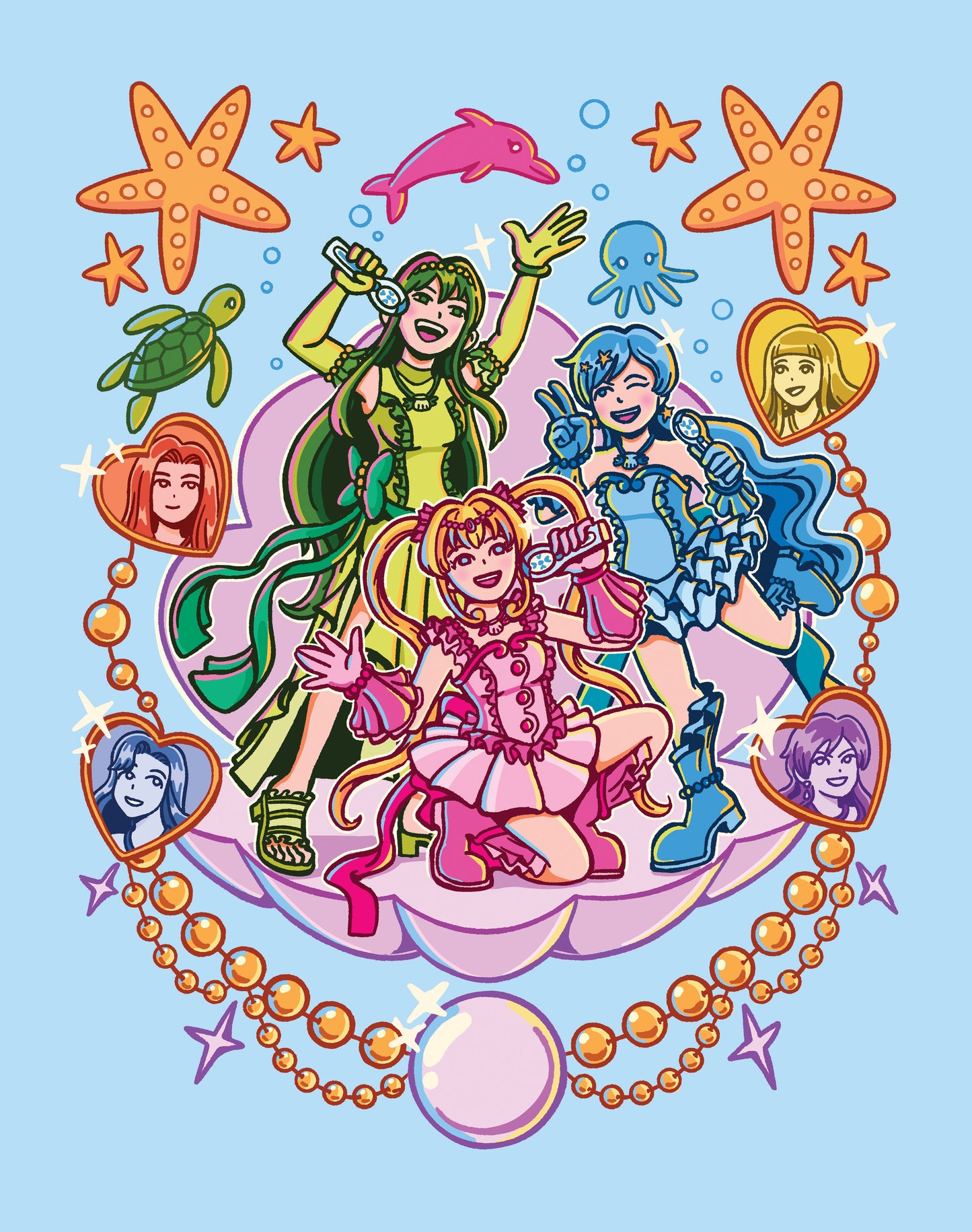 MERMAID MELODY PRINT