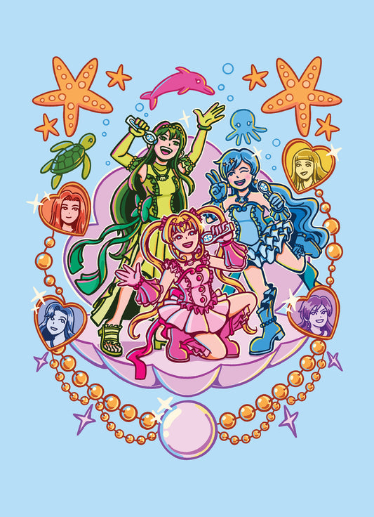 MERMAID MELODY PRINT