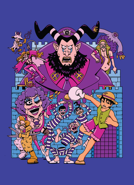 ONE PIECE - IMPEL DOWN ARC - PRINT