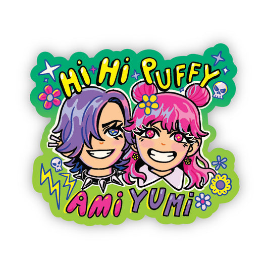 HI HI PUFFY STICKER