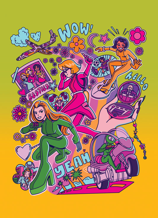 TOTALLY SPIES PRINT